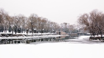 雪中颐和园