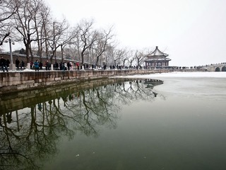 雪中颐和园