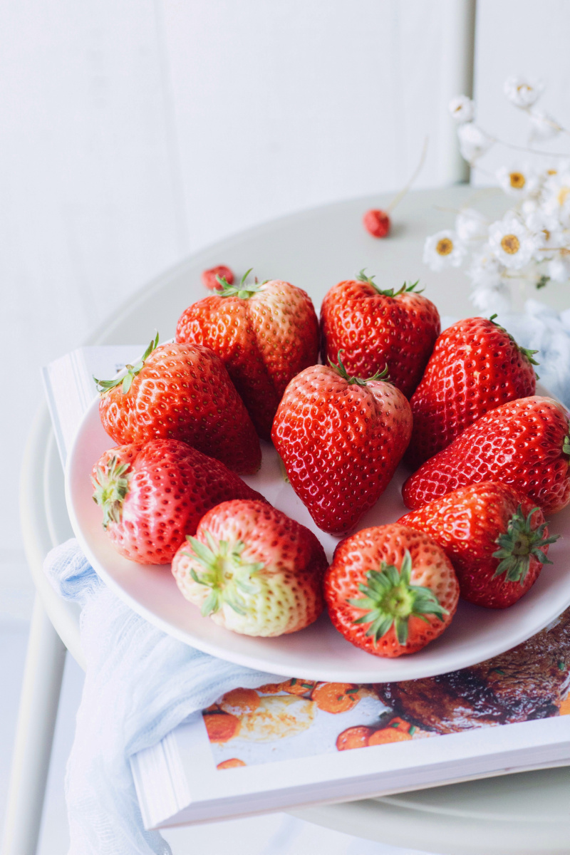 心形草莓甜滋滋