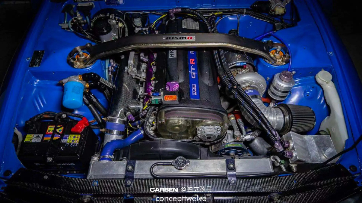 r32gtr蓝兽超酷carben