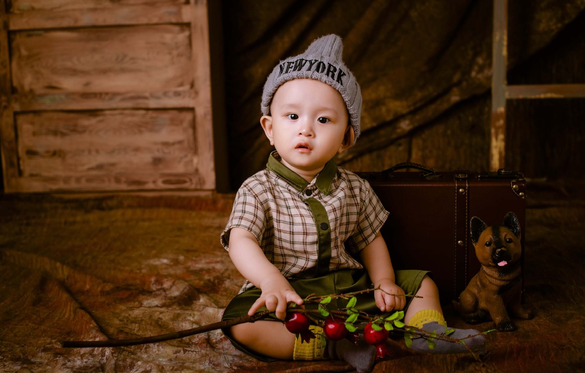 贝贝熊儿童摄影小朋友萌宝黄宸