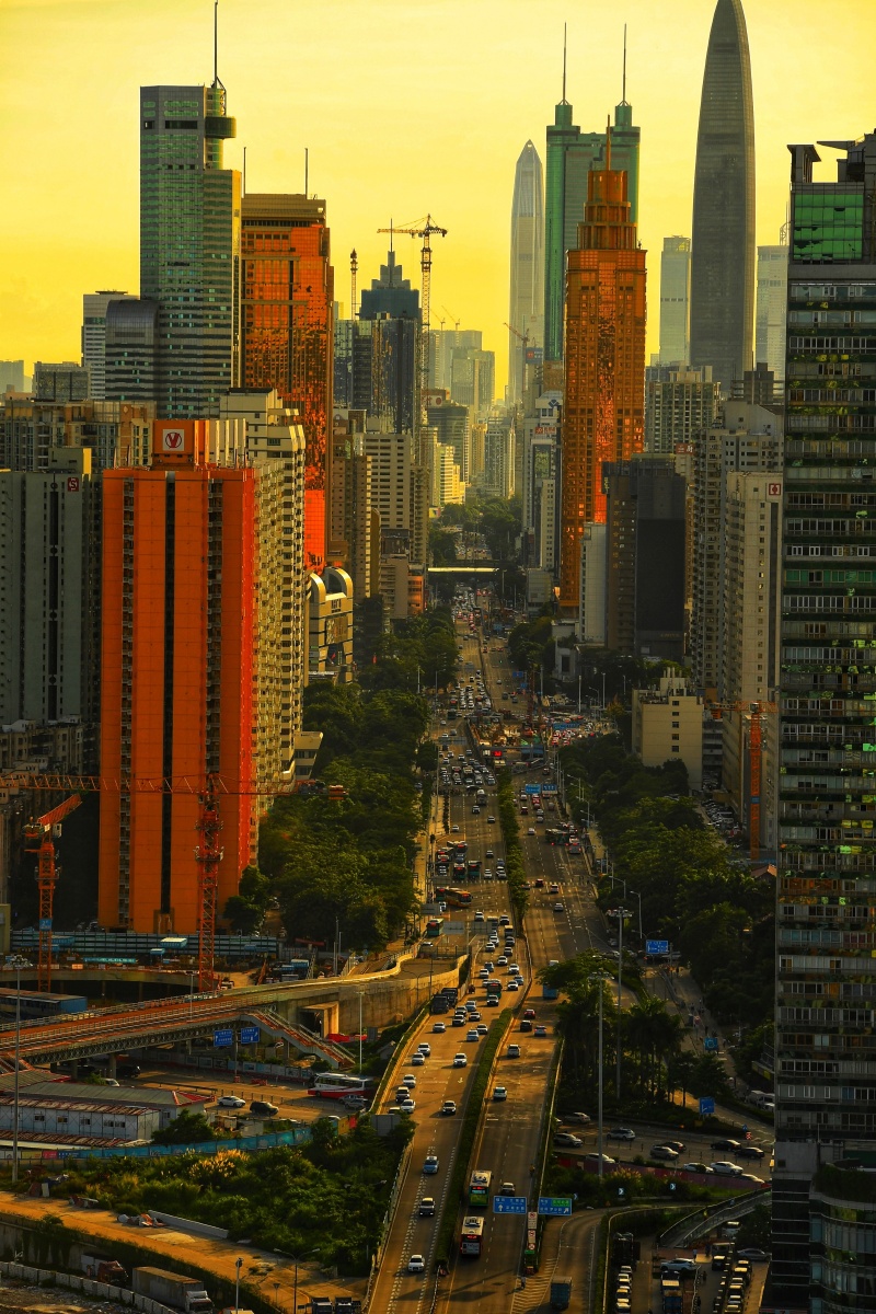 深圳景观大道,深南路 - 行者men摄影师 - 图虫