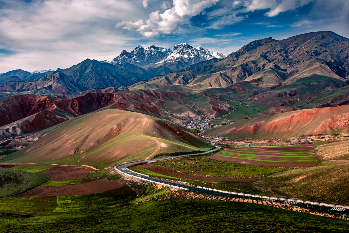 祁连卓尔山风光 - 摄影师sdlee - 图虫