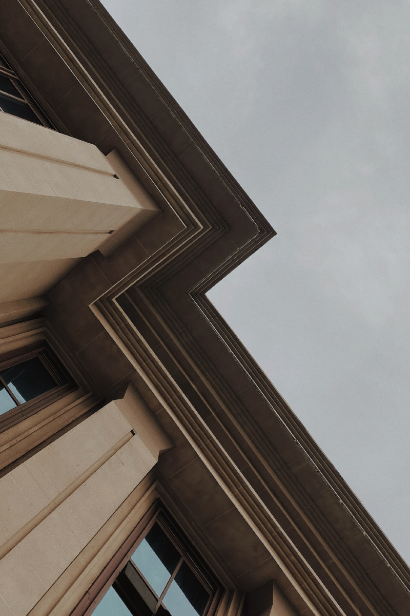 建筑莫兰迪色调