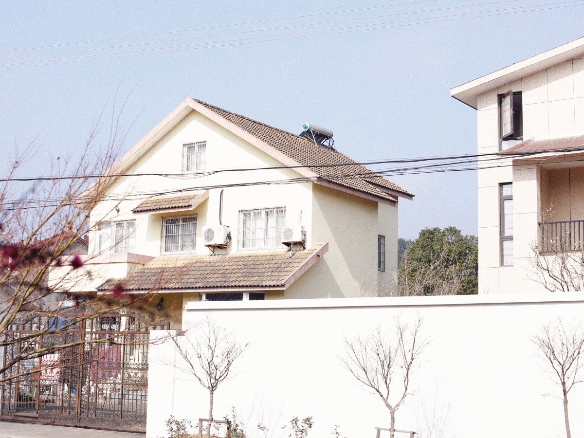 小别墅 房子 白墙