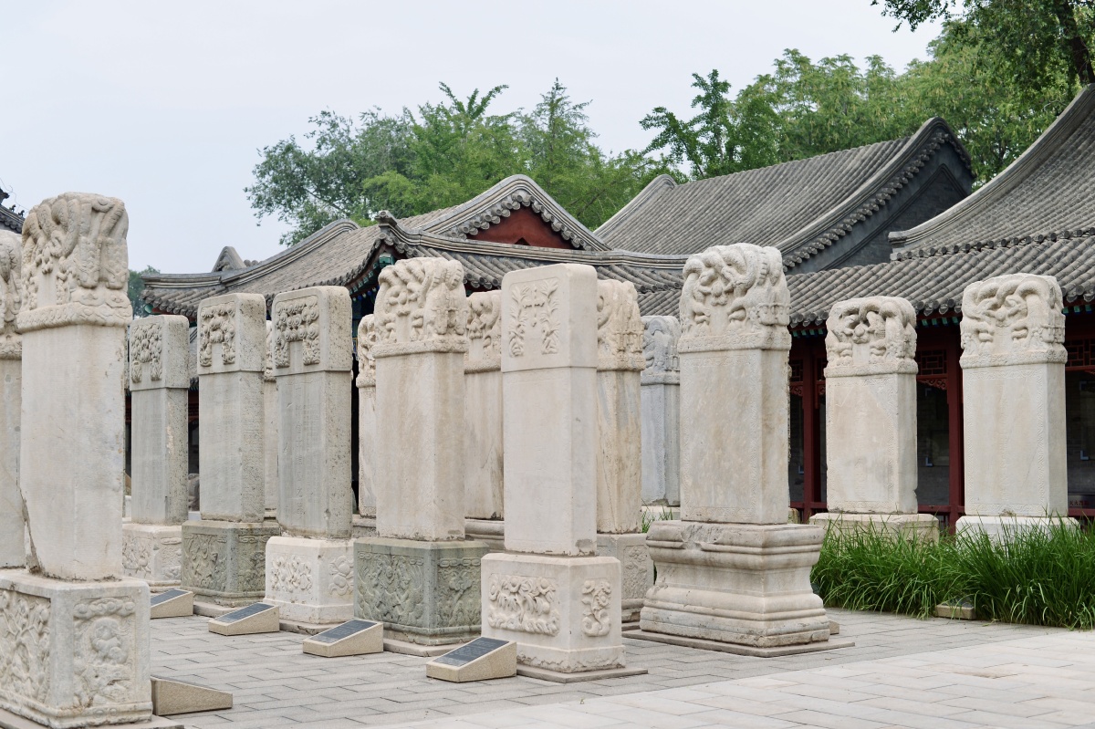 北京石刻艺术博物馆真觉寺金刚宝座塔局部及细节