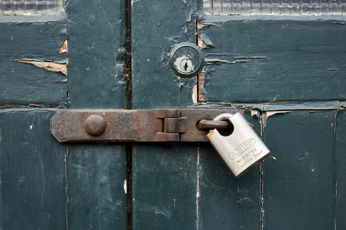 很喜欢拍摄门锁