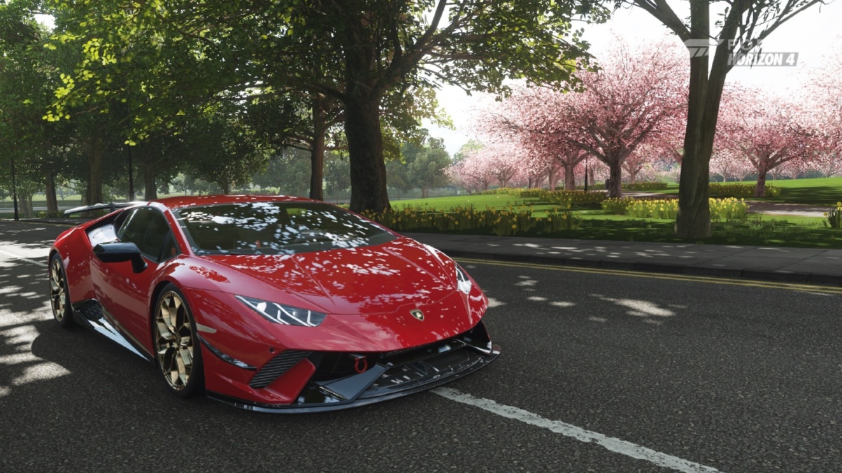 地平线4壁纸兰博基尼小牛