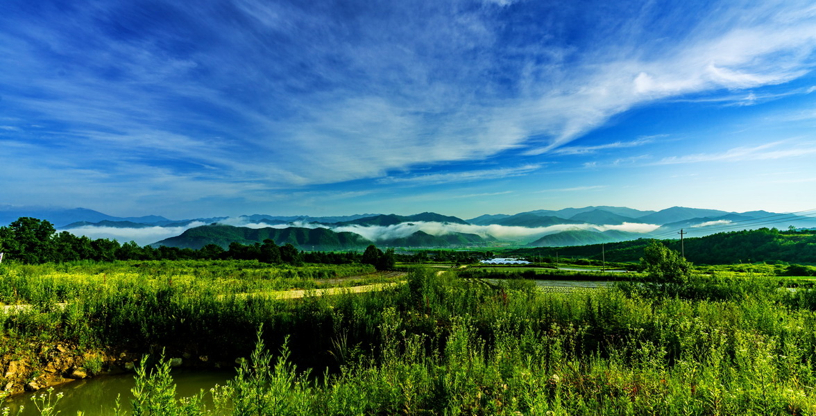 陕西宝鸡太白县鳌山脚下的塘口地区 - 摄影师160955637498946