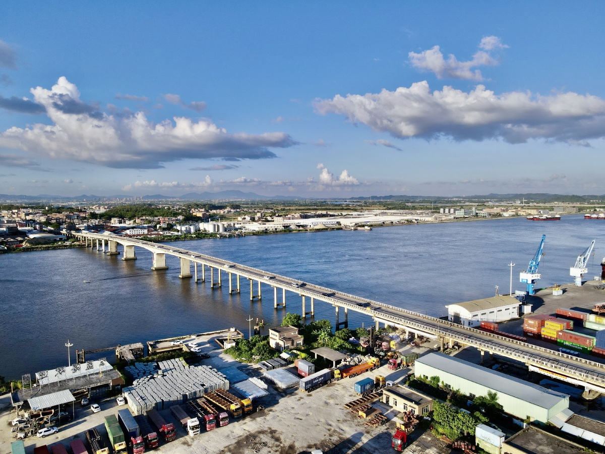 公益大桥江门台山