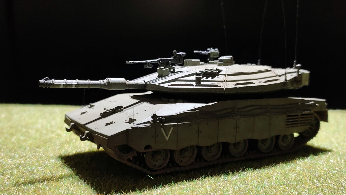 172以色列国防军梅卡瓦4主战坦克模型