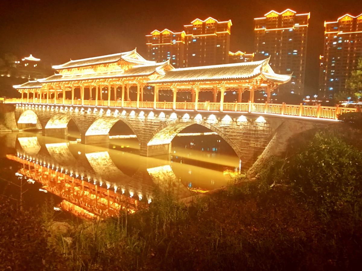 宁化又新增一座美丽屋桥