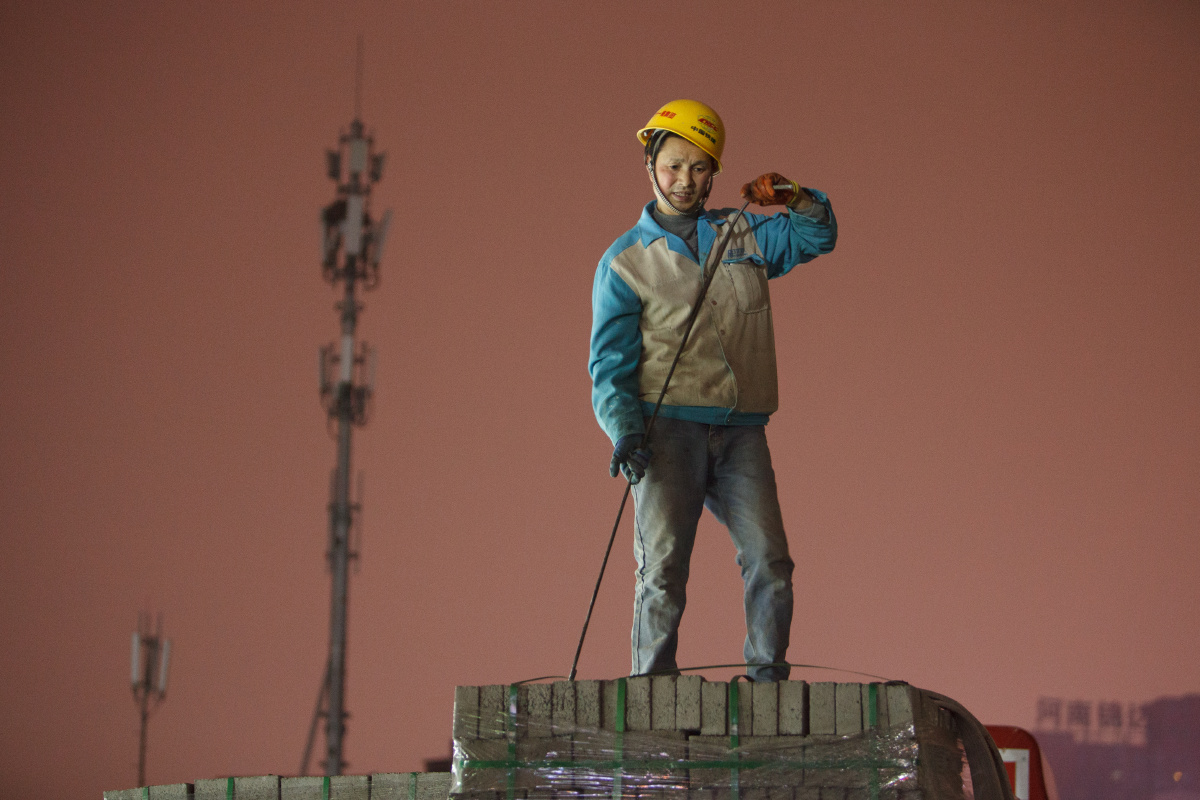 劳动节劳动者工地工人