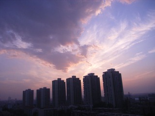 楼和晚霞