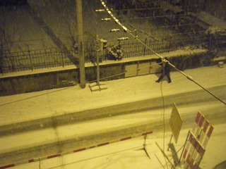 第一天的大雪