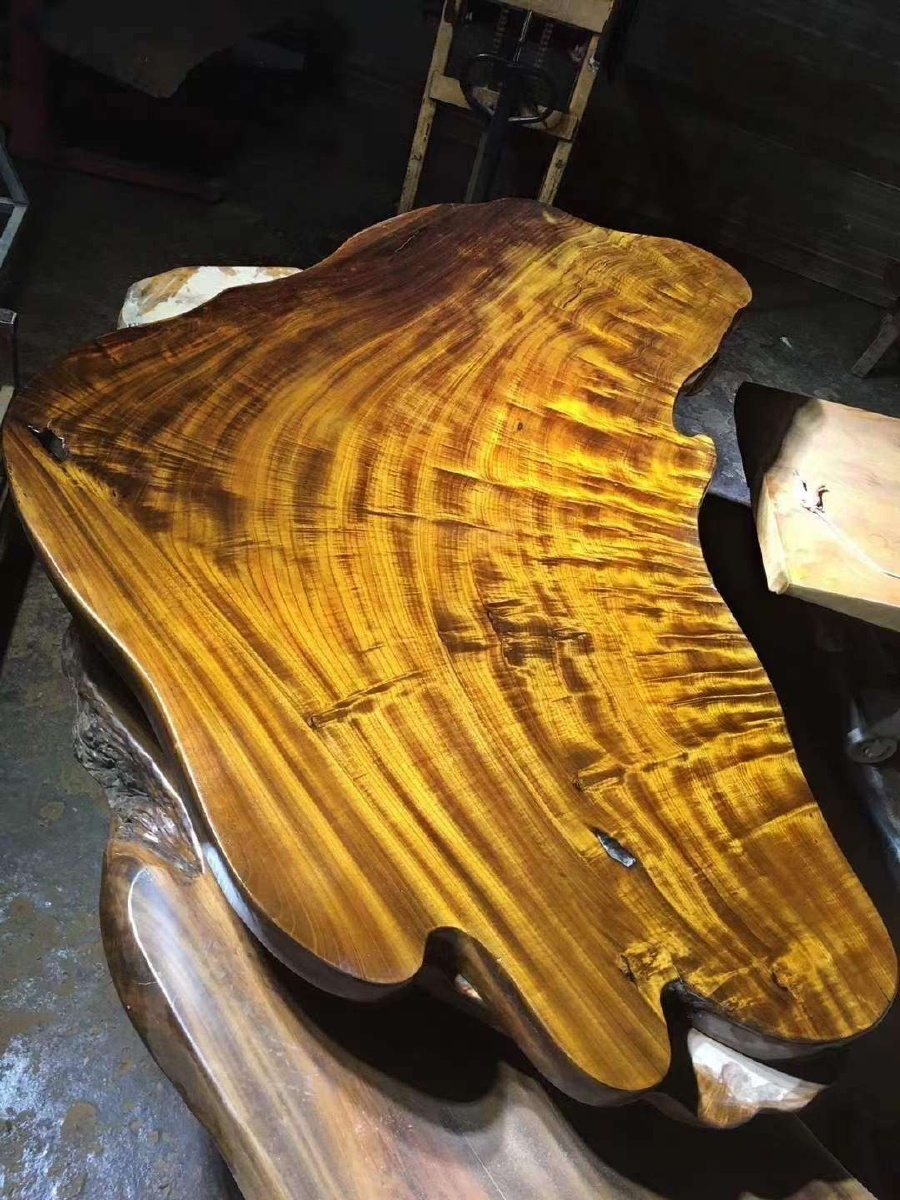 缅甸金丝楠大板规格2321289公分精品来袭金黄效果火爆预定爆满榴花