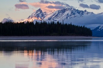 Teton的日出