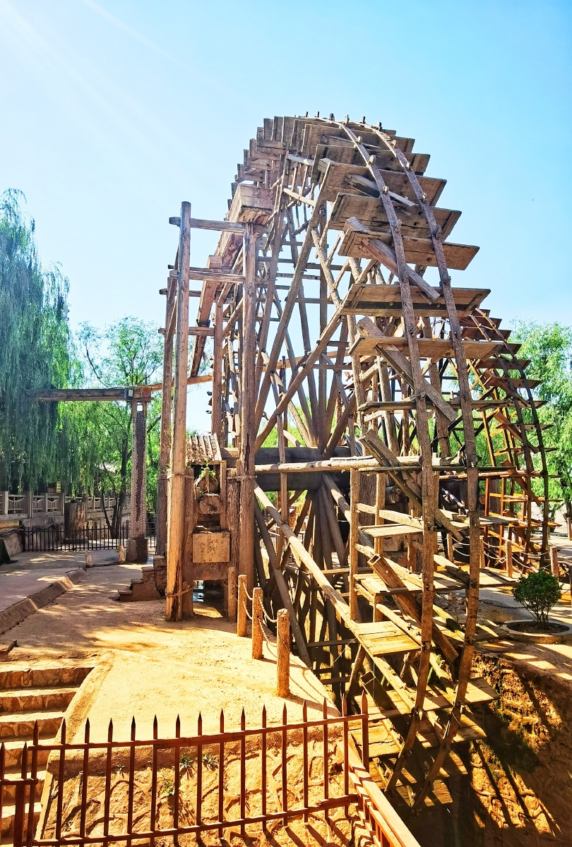 今天兰州水车园兰州水车园历史场景展现震撼