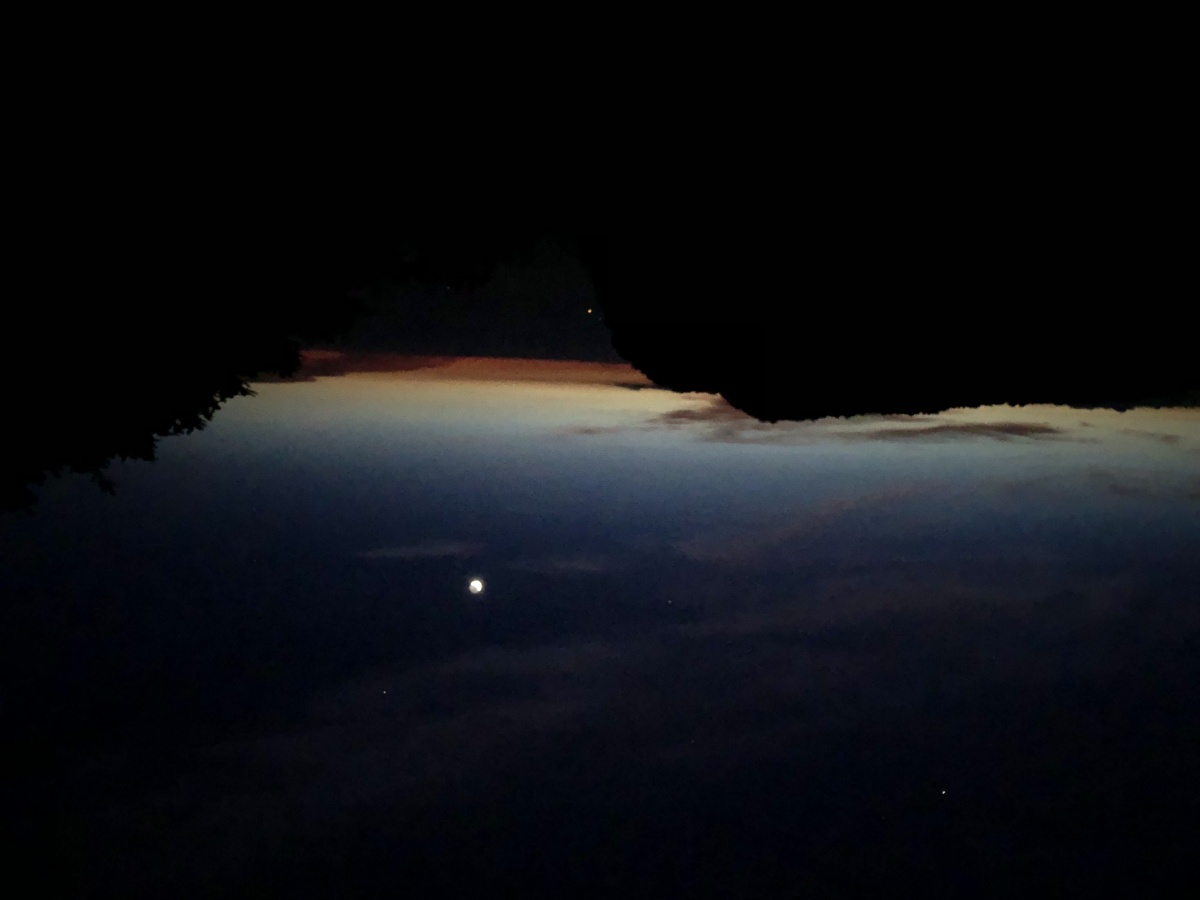 庐山黎明破晓前