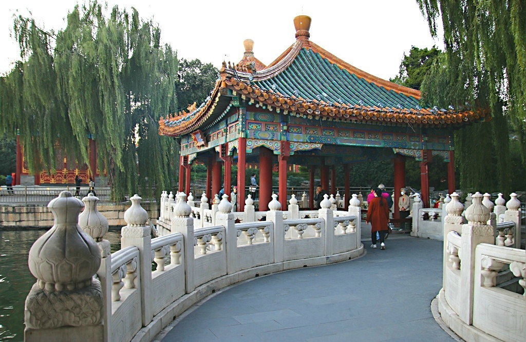 五龙亭一摄于北京市北海公园