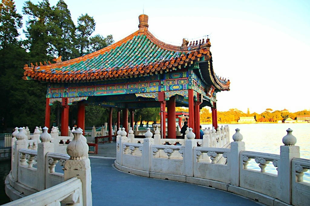 五龙亭一摄于北京市北海公园