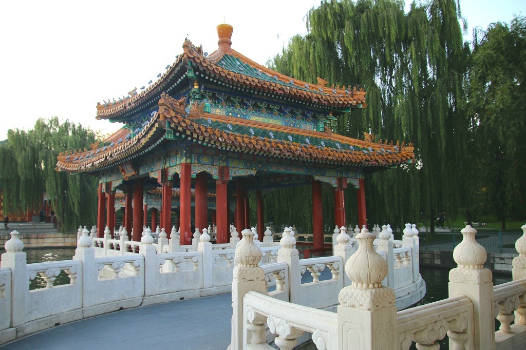 五龙亭一摄于北京市北海公园