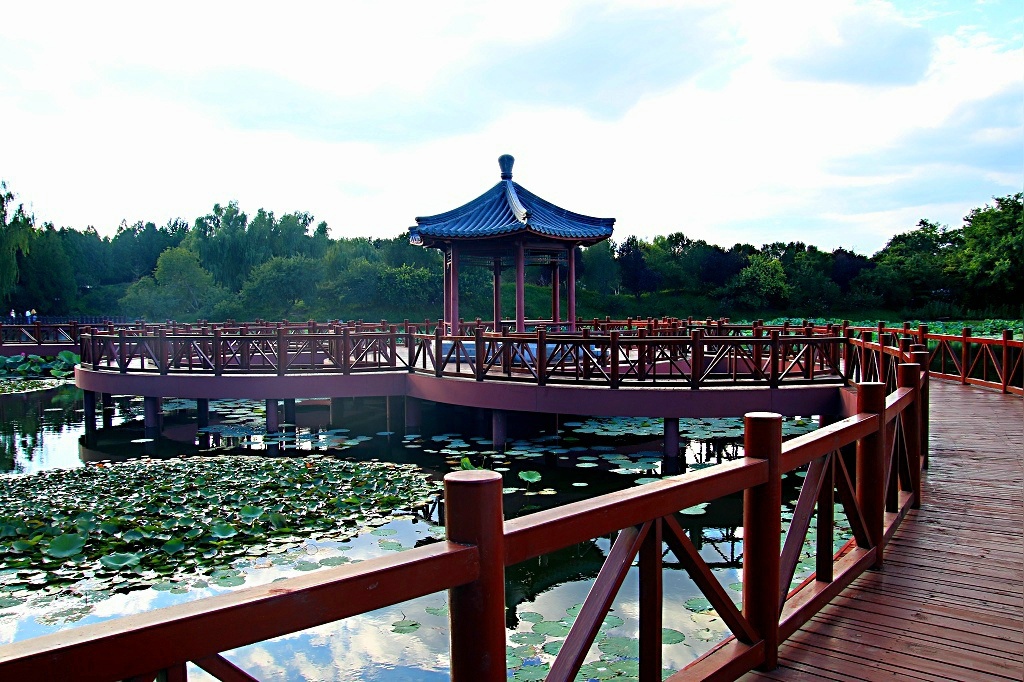 浩然亭一摄于北京市海淀区圆明园遗址公园