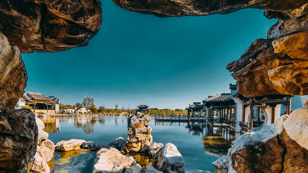遇园随拍溧水傅家边里面风景极好