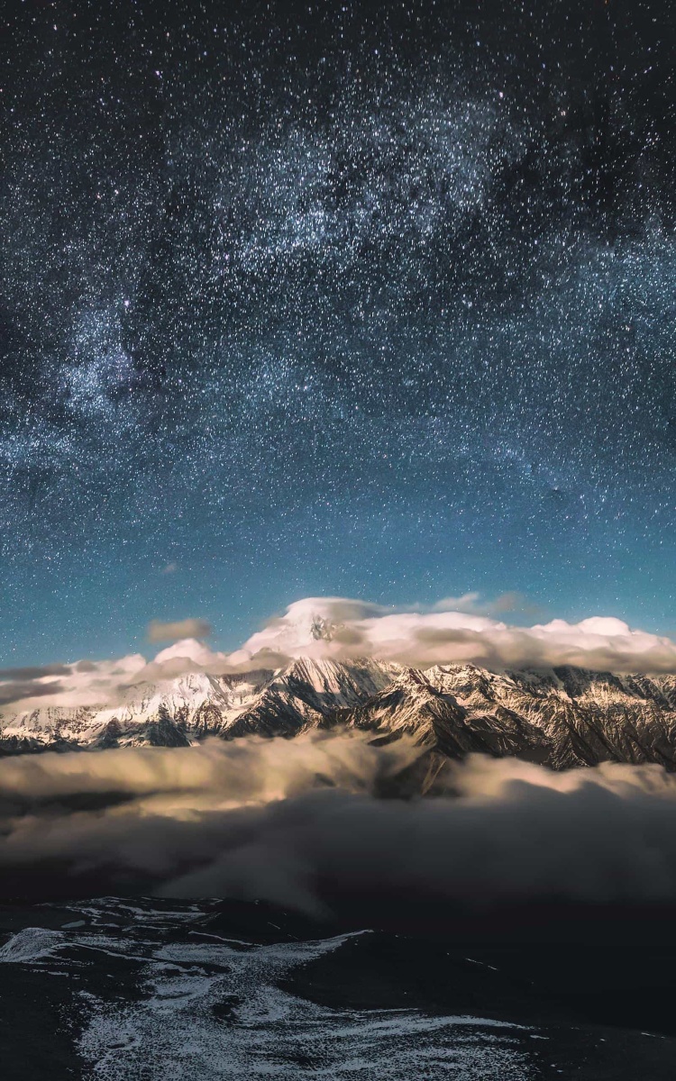 美丽的星空月夜相思