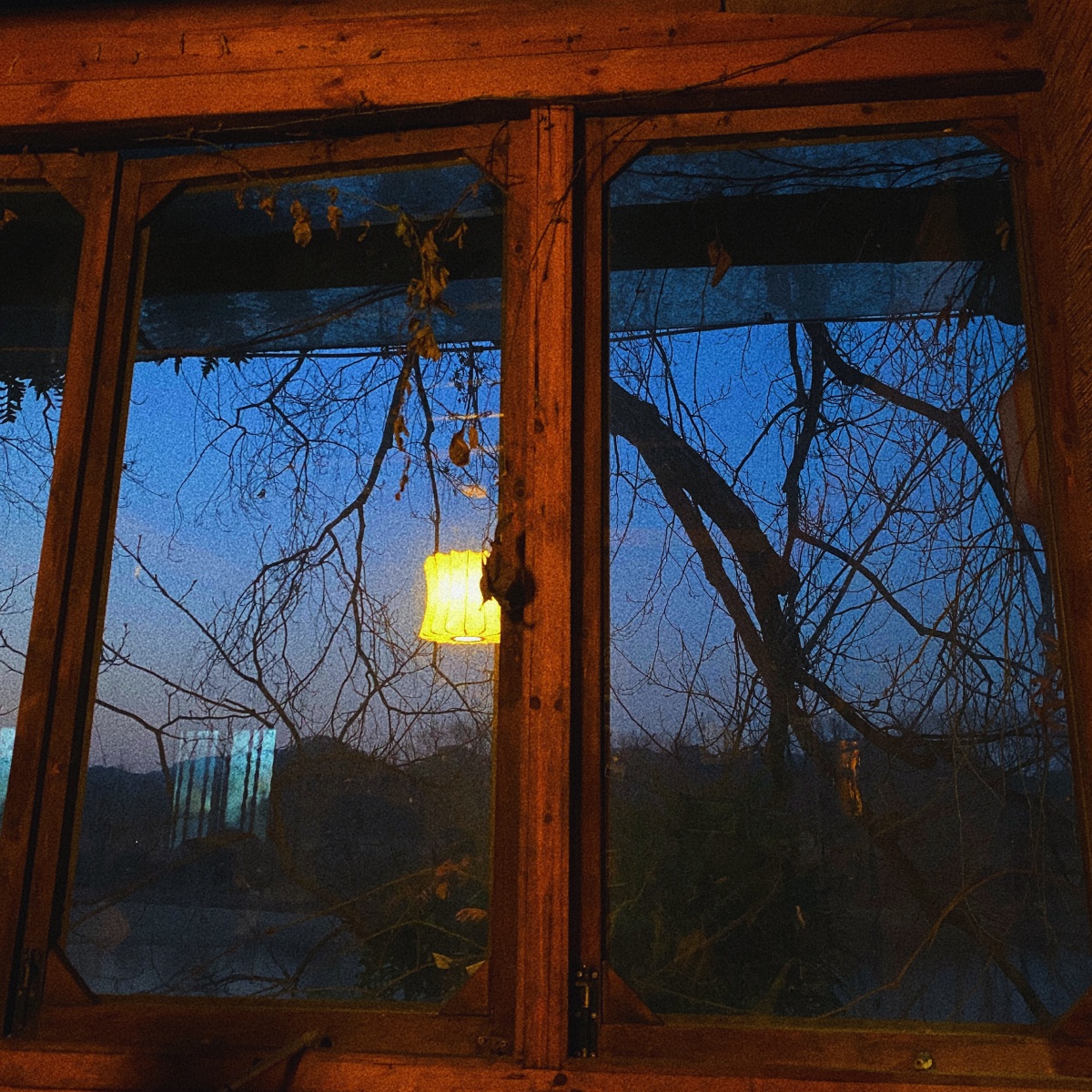 窗外是月 窗内是我和你