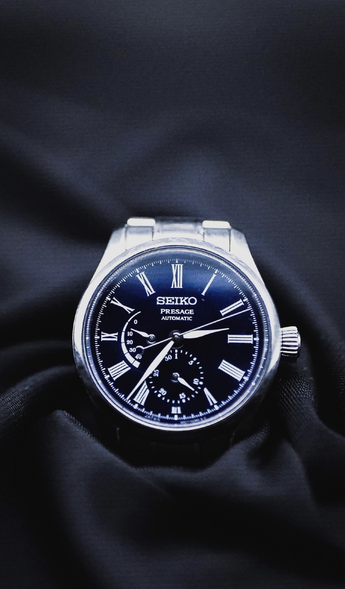 seiko手表手表刻度盘时间