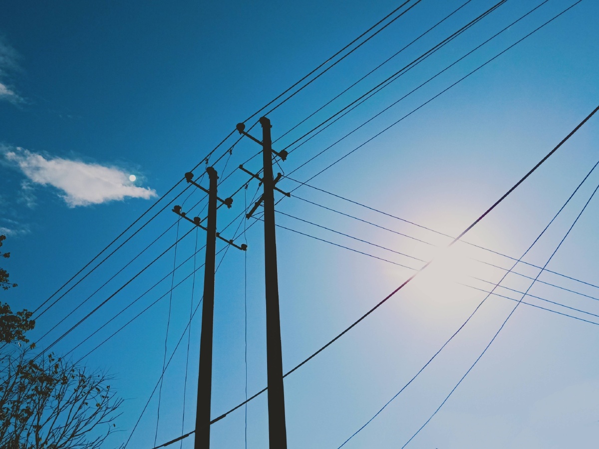 电线杆和天空 - 彩虹shadow