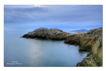 海岛傍晚