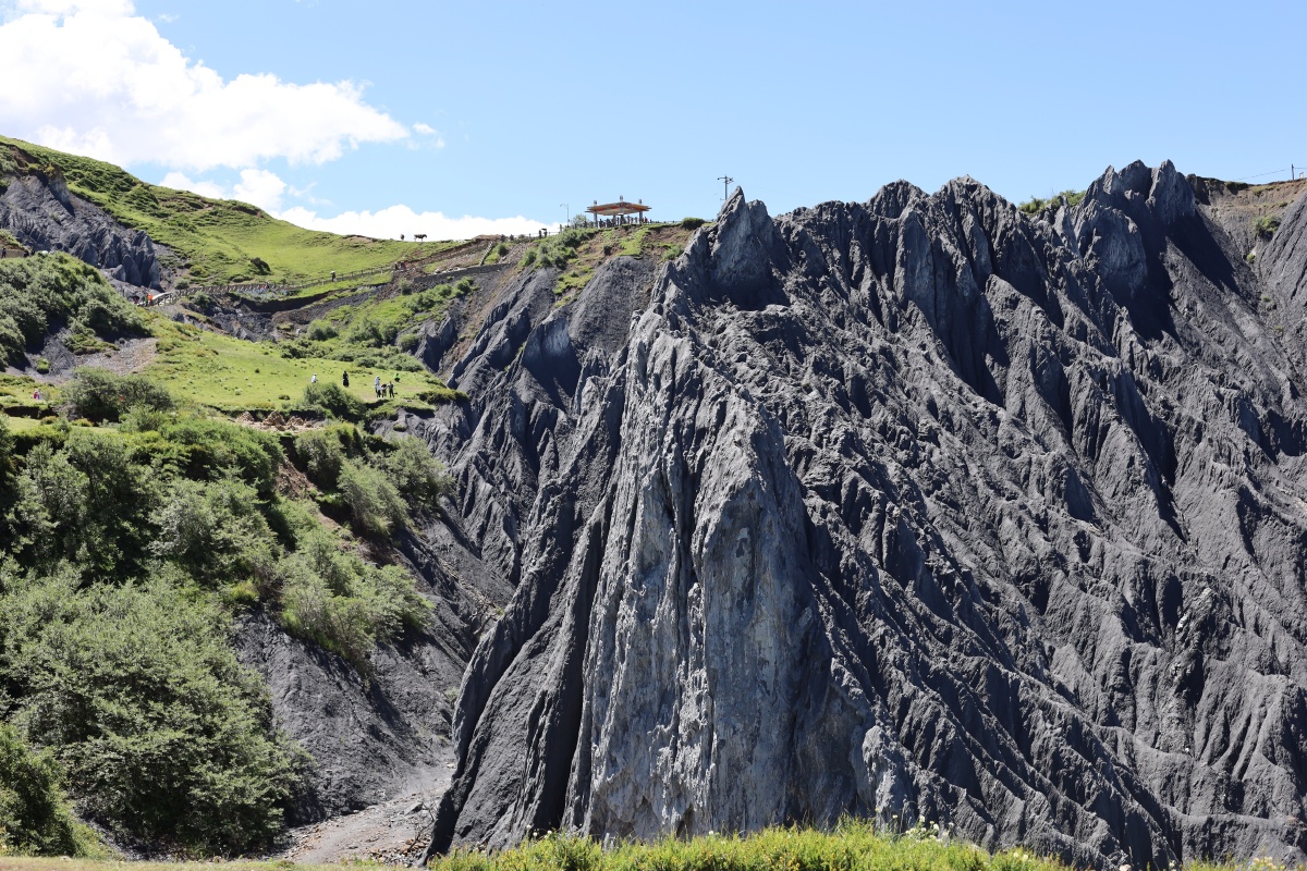 四川甘孜康定墨石公园
