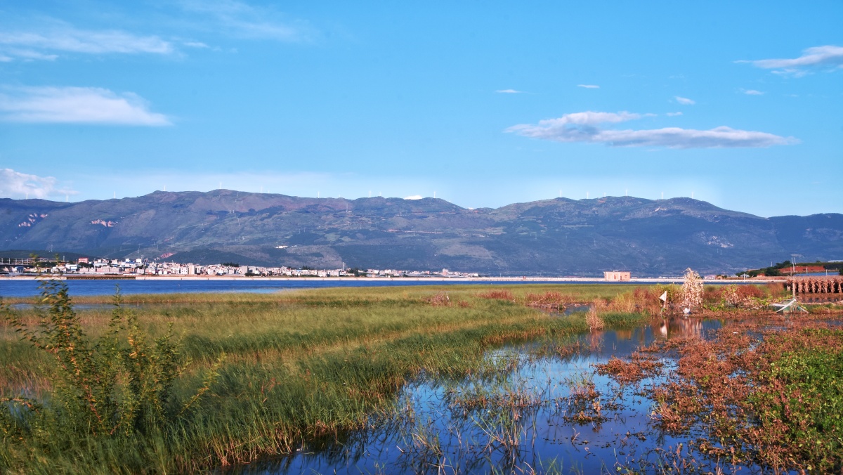 云南红河蒙自长桥海秋日风光6