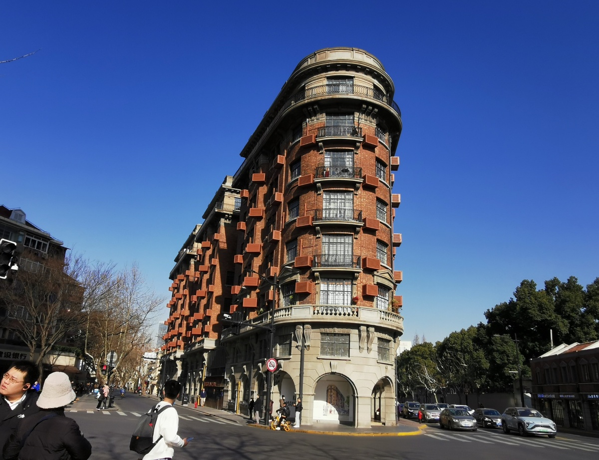 上海淮海中路18421858号武康大楼1924年始建邬达克设计