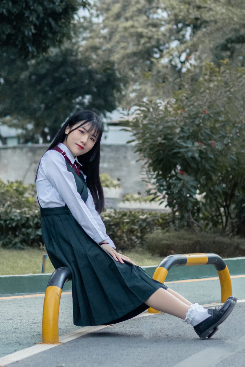 日系写真jk制服少女