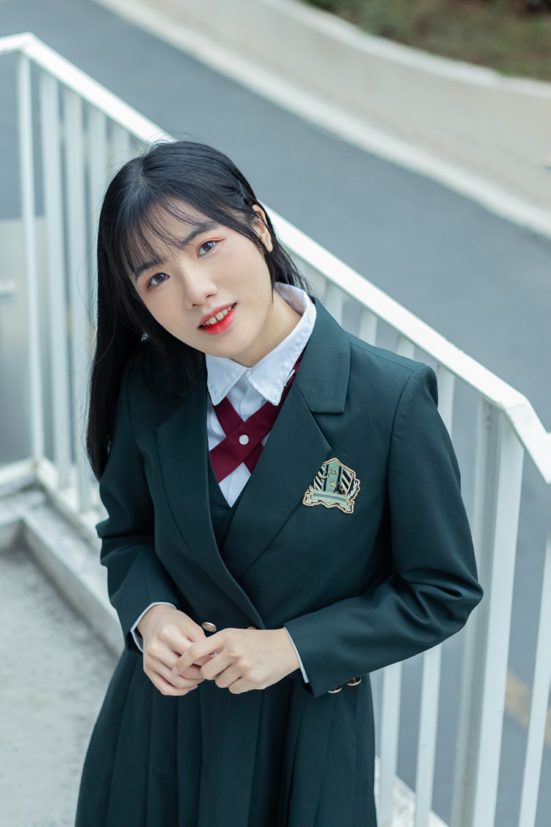 日系写真jk制服少女