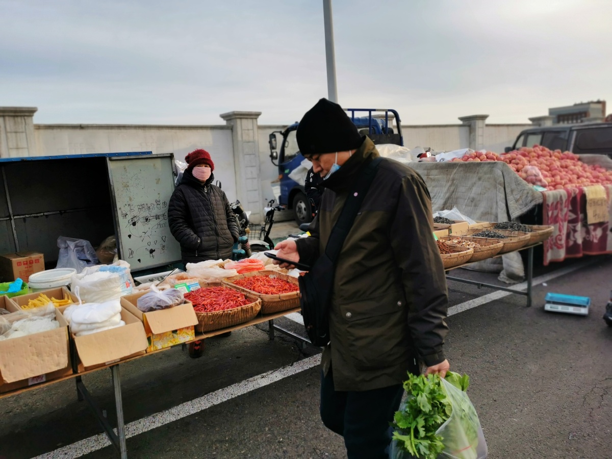 小年备年货北塘早市