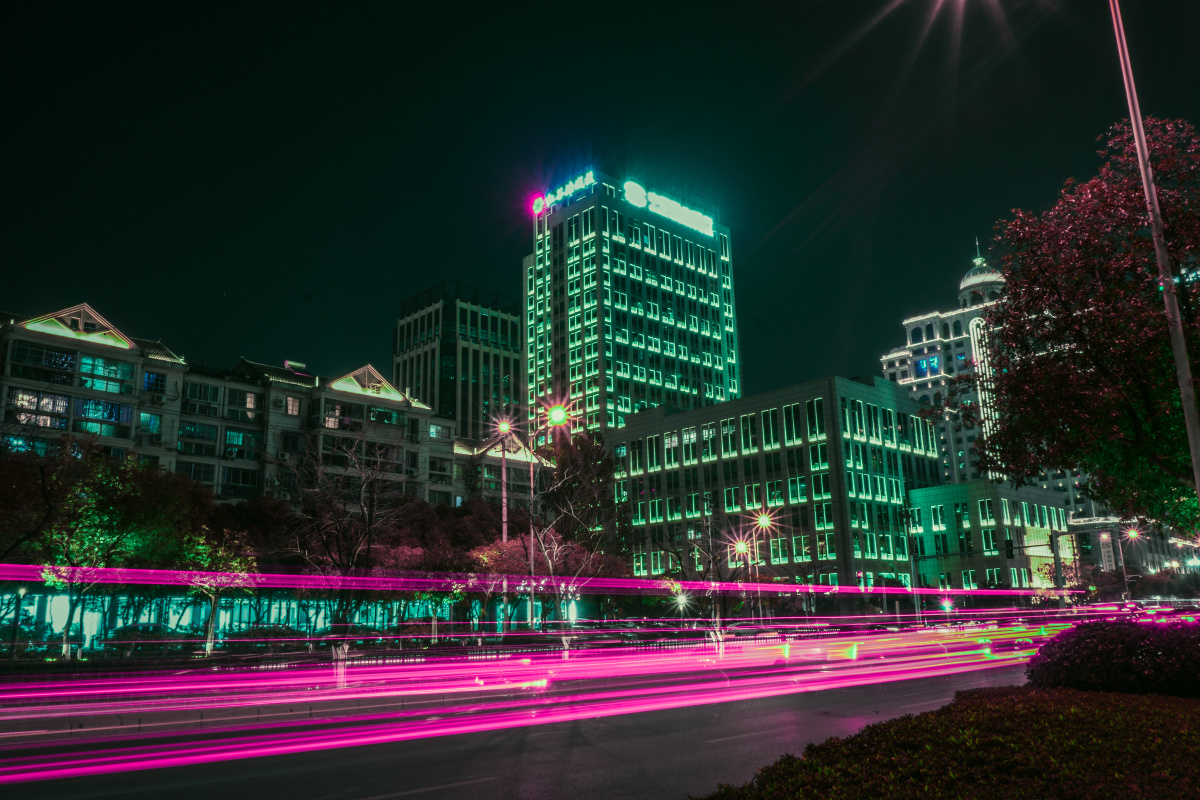 南昌cbd红谷滩夜景