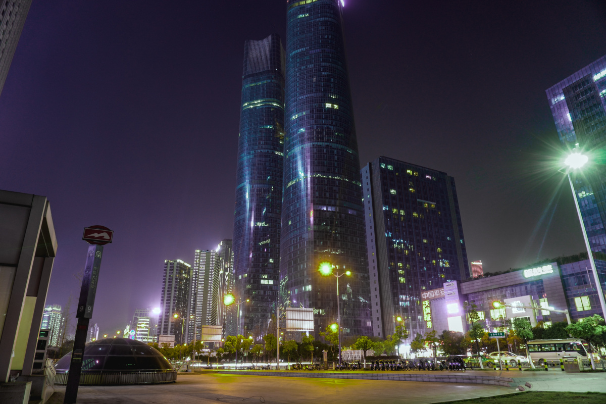 南昌cbd红谷滩夜景