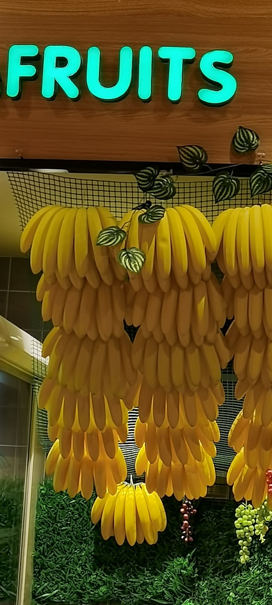 遇见了热带水果墙