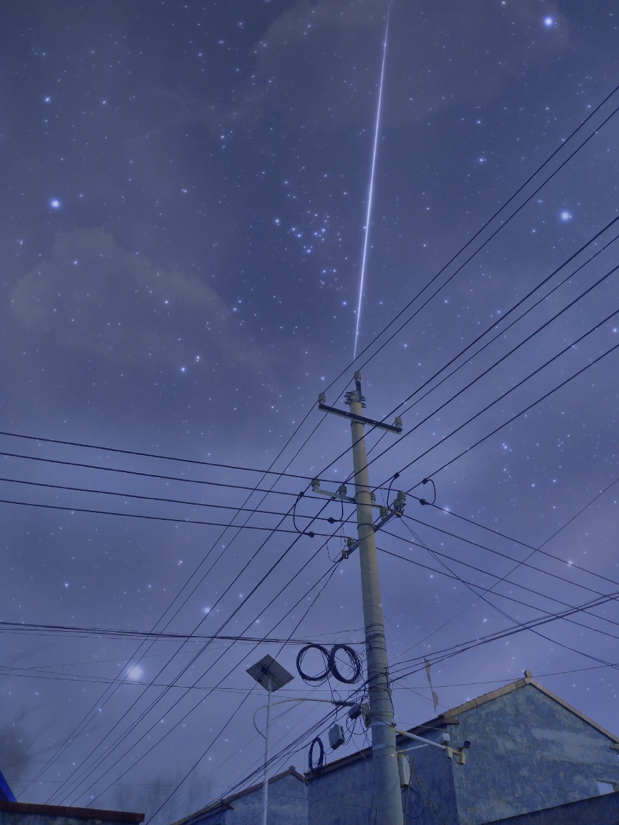 高的传动装置动力电压能源夜空_del_#星星32858高压线铁塔#电线杆线