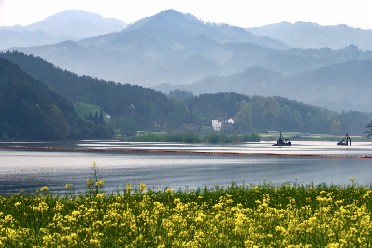 流经汉中的汉江