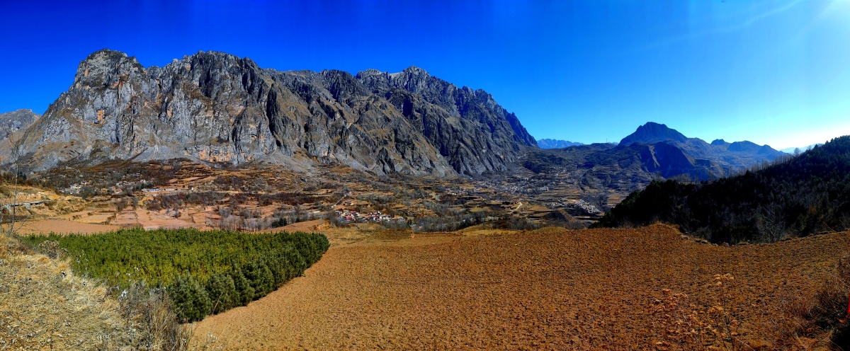 我的老家甘肃省舟曲县东山镇