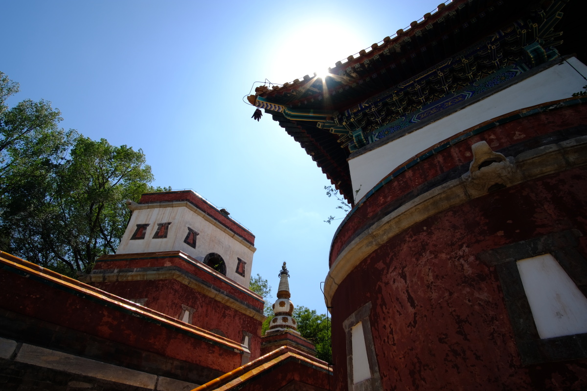 颐和园须弥灵境四大部洲夏日