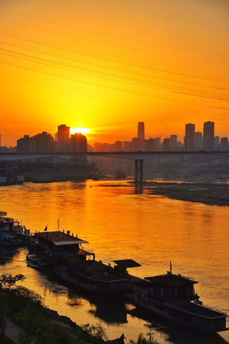 重庆落日