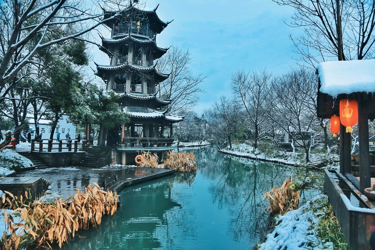西溪湿地雪景2