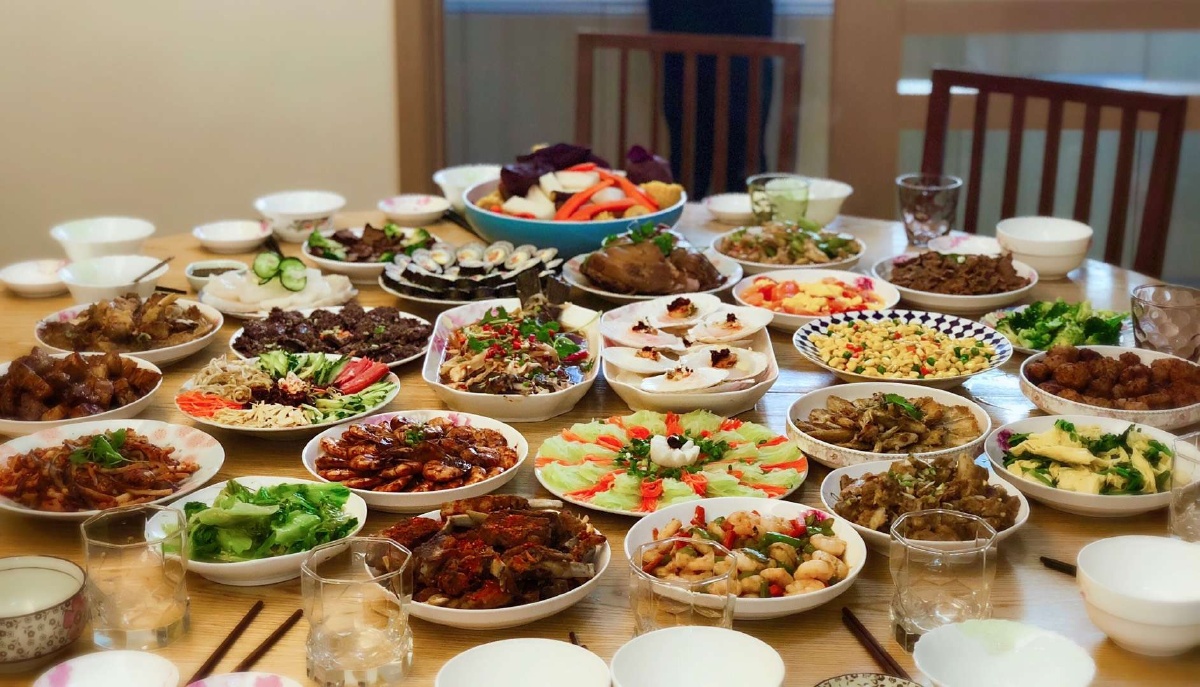 美食续命星人美味就是家常味晚餐圆桌美食聚餐餐饮#餐厅食品您的打赏