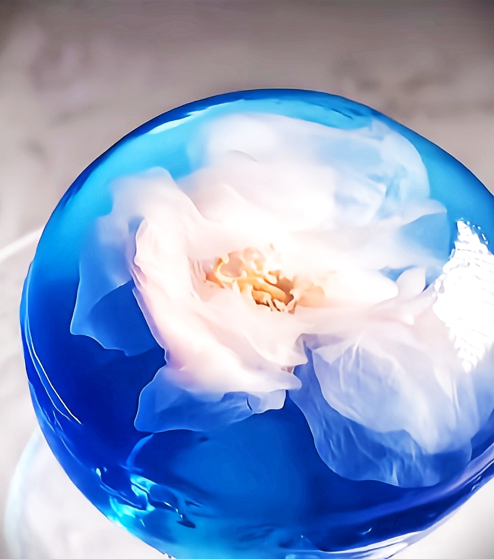 美丽动人的水晶花